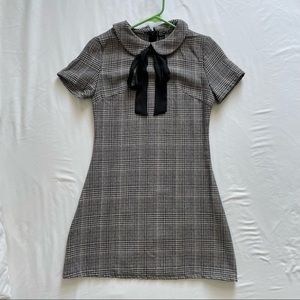 Peter Pan Collar Mini Dress